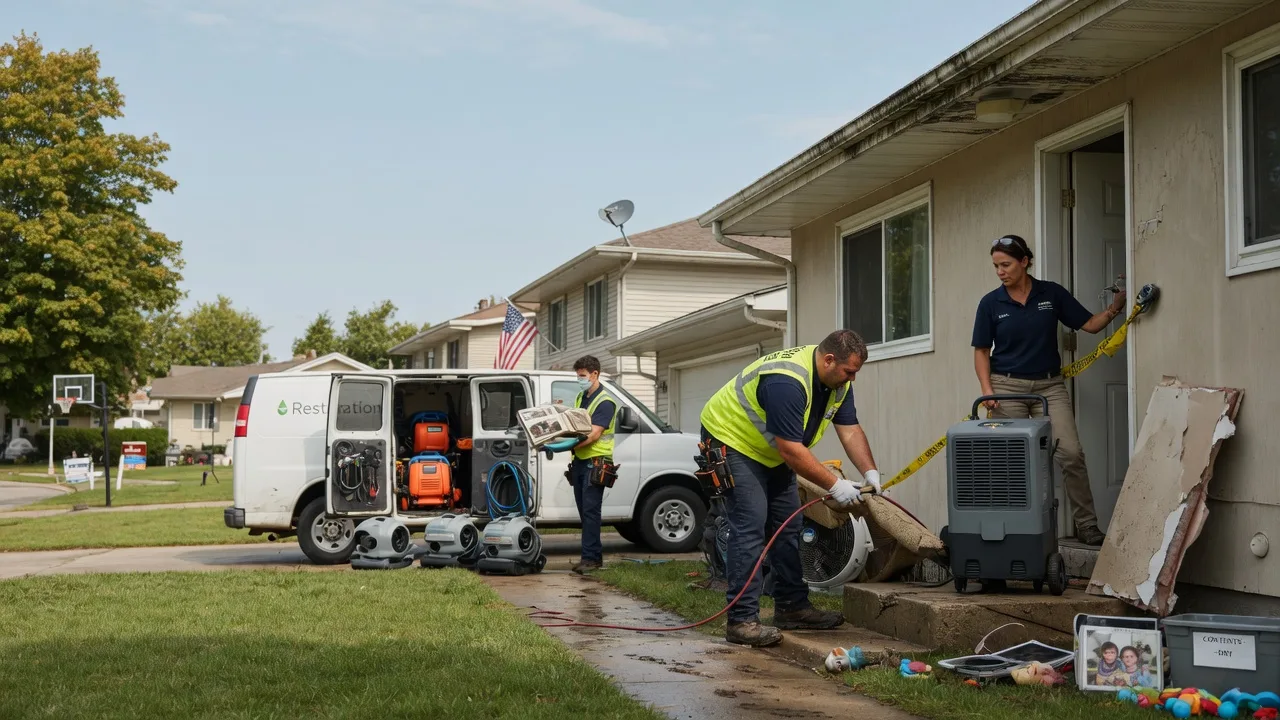 Water Damage Restoration in Helena, OK near me